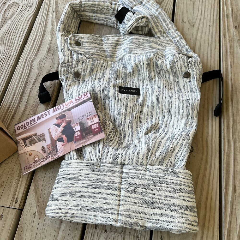 Mom cozy linen carrier NEW NWT